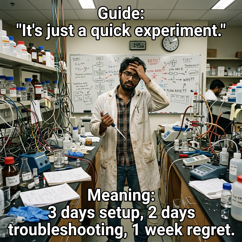 The Quick Experiment: Quick in the meeting, slow in the lab.